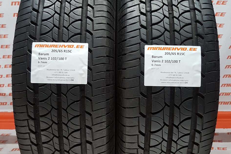 Kasutatud suverehv 205/65R15 Barum Vanis 2 102/100 T