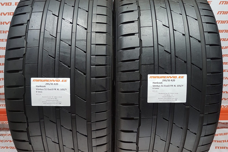 Used summer tire 295/35R20 Hankook Ventus S1 Evo 3 FR XL 105/Y