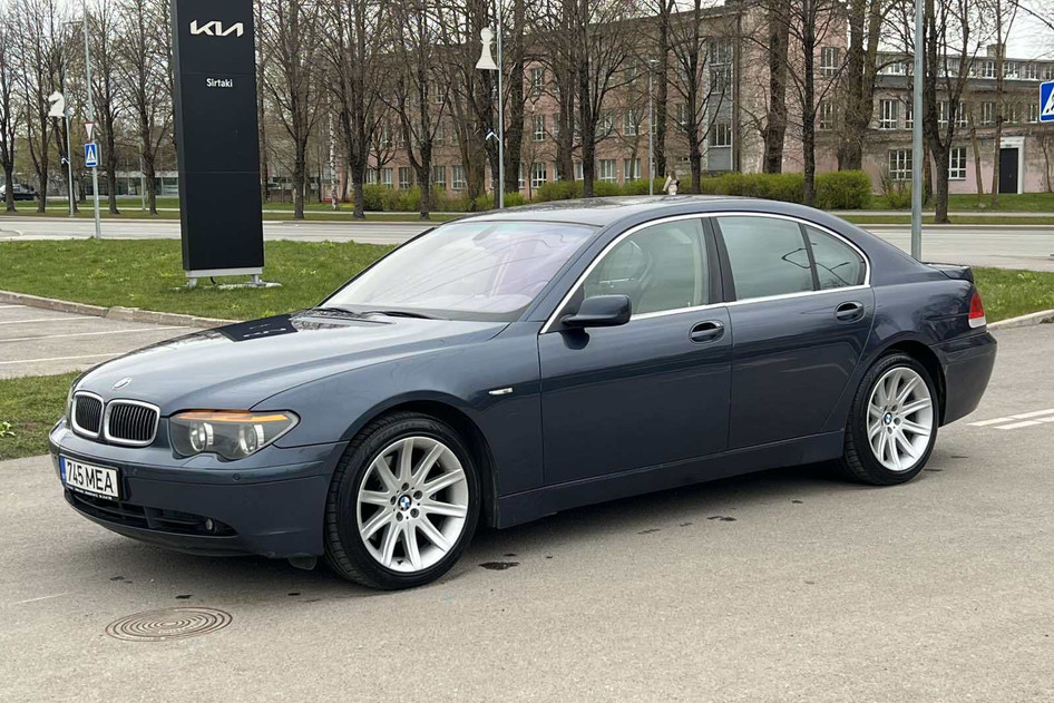 BMW 745, 2002, 4.4, 245 kW, bensiin, automaat, tagavedu