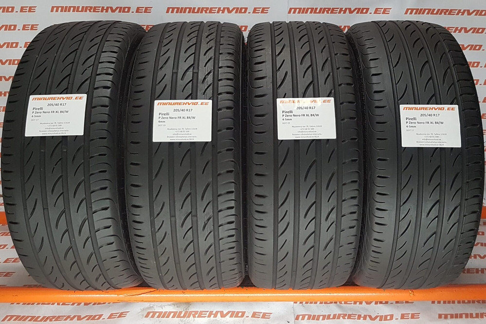 Kasutatud suverehv 205/40R17 Pirelli P Zero Nero FR XL 84/W