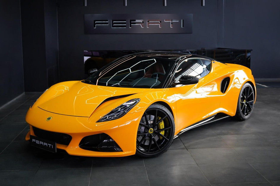 Lotus Emira, 2023, 3.5, 298 kW, bensiin, automaat, tagavedu
