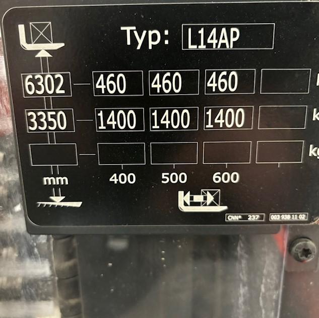 Linde L14AP/1173, kuva 7/8