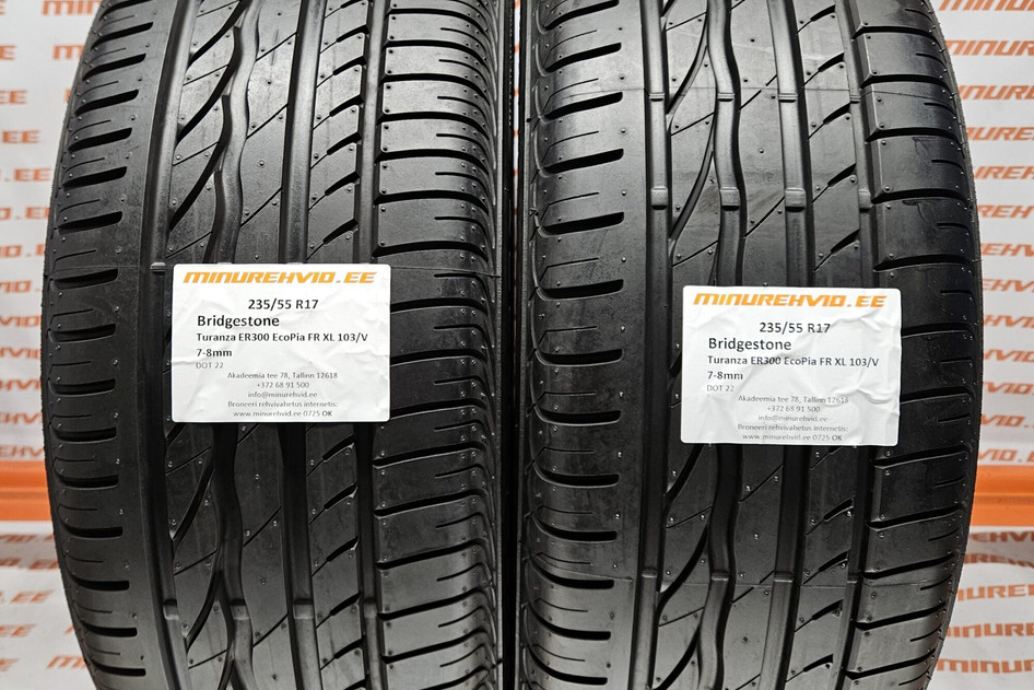 Kasutatud suverehv 235/55R17 Bridgestone Turanza ER300 EcoPia FR XL 103/V