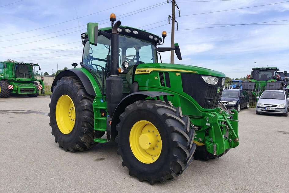 John Deere 6R 215, 6.8, 158.1 kW, diesel, automatic, four-wheel drive