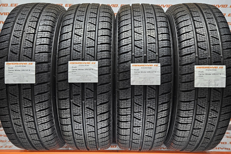 Used studless winter tire 215/65R16 Pirelli Carrier Winter 109/107 R 1