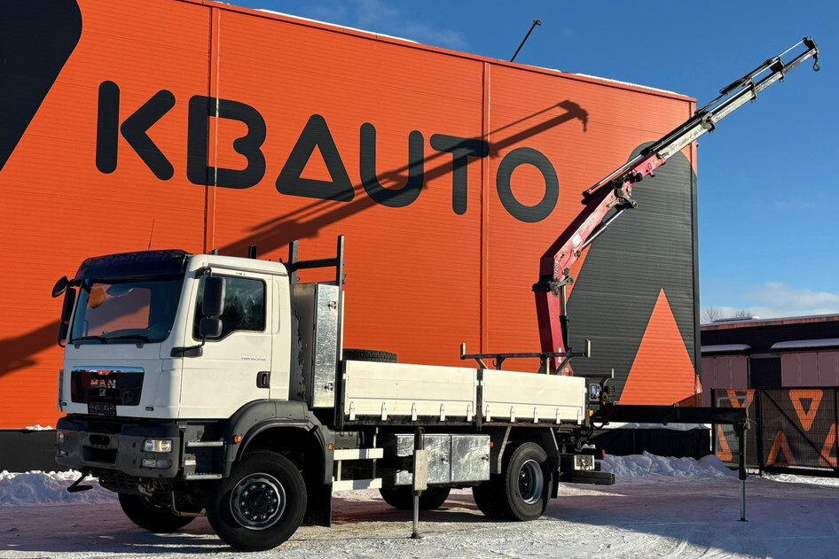 MAN TGM 18.340 4x4, 2011, 250 kW, diesel, manual