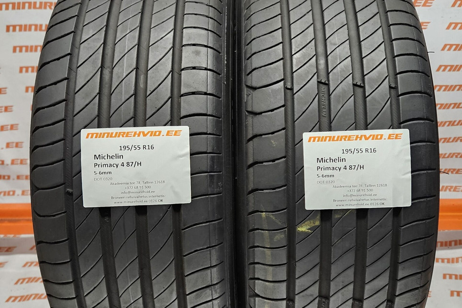 Used summer tire 195/55R16 Michelin Primacy 4 87/H
