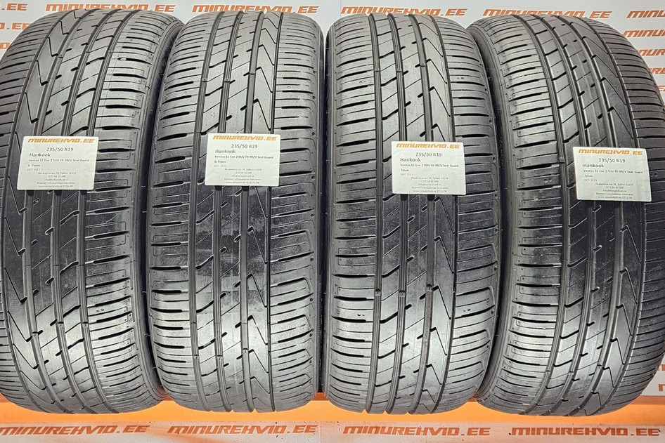 Used summer tire 235/50R19 Hankook Ventus S1 Evo 2 SUV FR 99/V Seal Guard