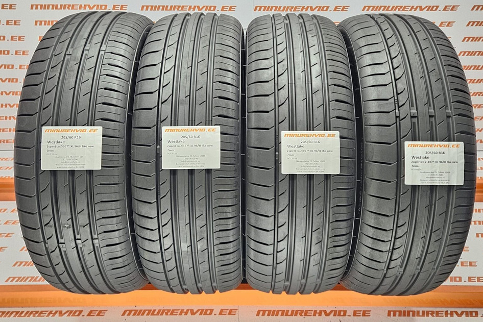 Подержанный летняя шина 205/60R16 Westlake ZuperEco Z-107* XL 96/H like new