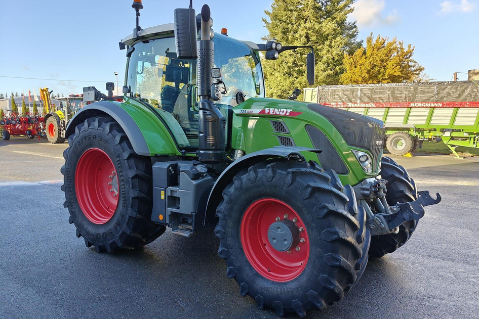 Fendt 724 Vario, 6.1, 174 kW, diisel, automaat, nelikvedu