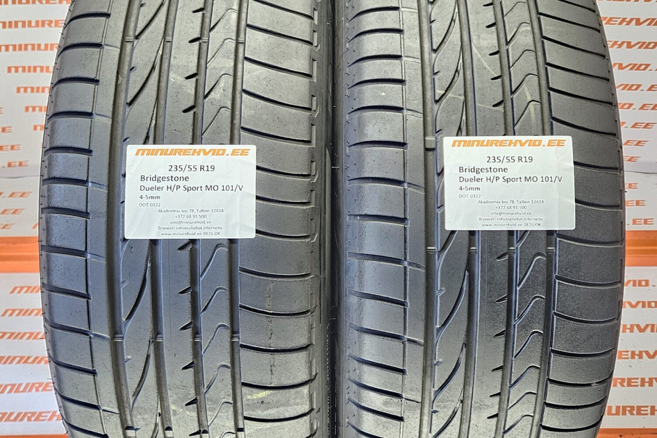Used summer tire 235/55R19 Bridgestone Dueler H/P Sport MO 101/V