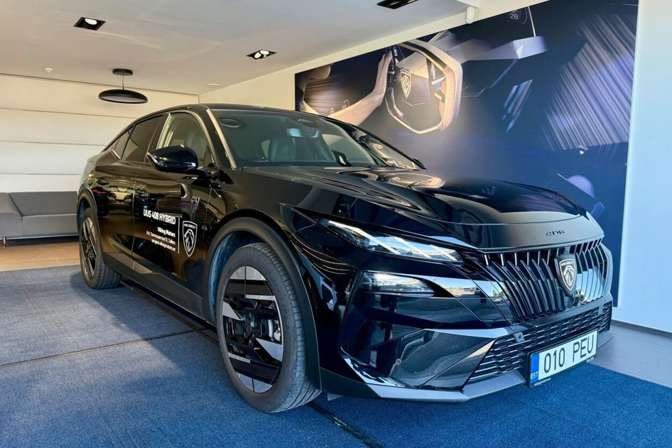 Peugeot 408, 2026, 1.2, 100 kW, hübriid (bensiin/elekter), automaat, esivedu