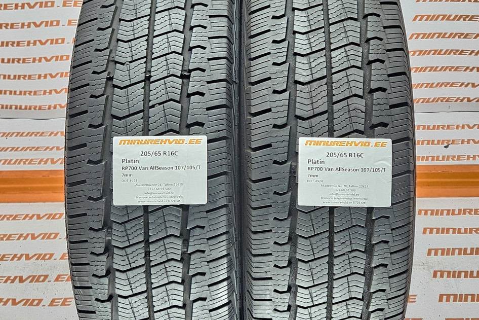 Used studless winter tire 205/65R16 RP700 Van AllSeason 107/105/T