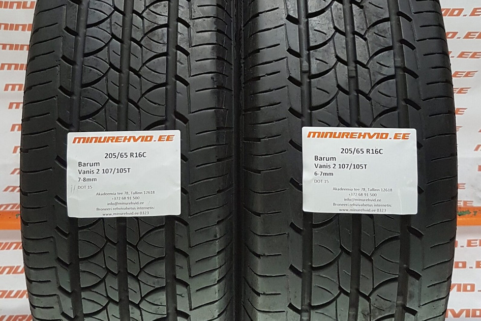 Kasutatud suverehv 205/65R16 Barum Vanis 2 107/105T