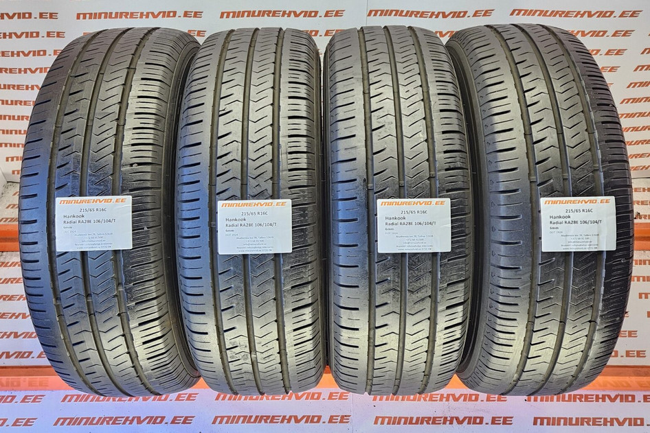 Used summer tire 215/65R16 Hankook Radial RA28E 106/104/T 1924