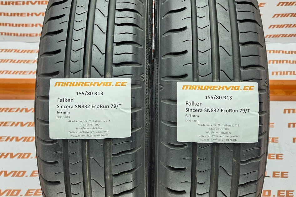 Used summer tire 155/80R13 Falken Sincera SN832 EcoRun 79/T
