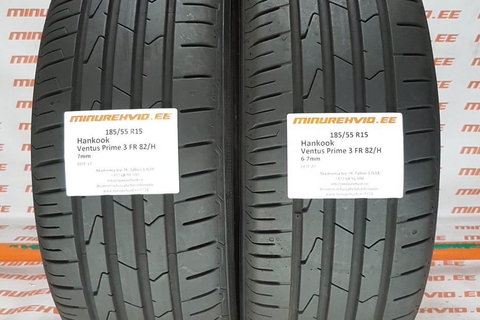 Used summer tire 185/55R15 Hankook Ventus Prime 3 FR 82/H