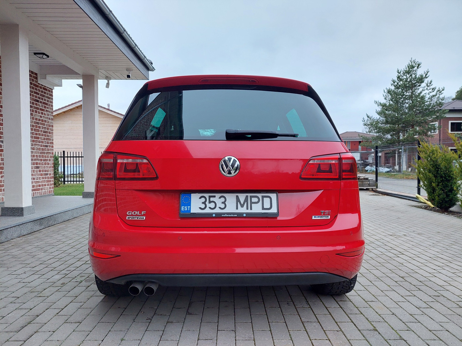 Volkswagen Golf Sportsvan 2015, photo 2/10