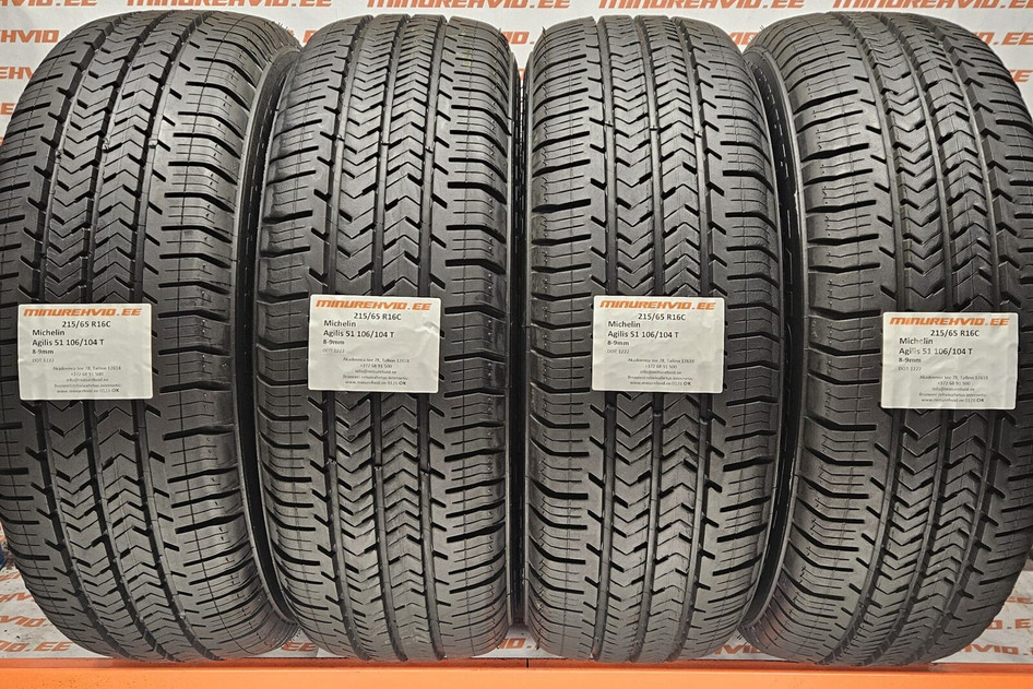 Подержанный летняя шина 215/65R16 Michelin Agilis 51 106/104 T 1222