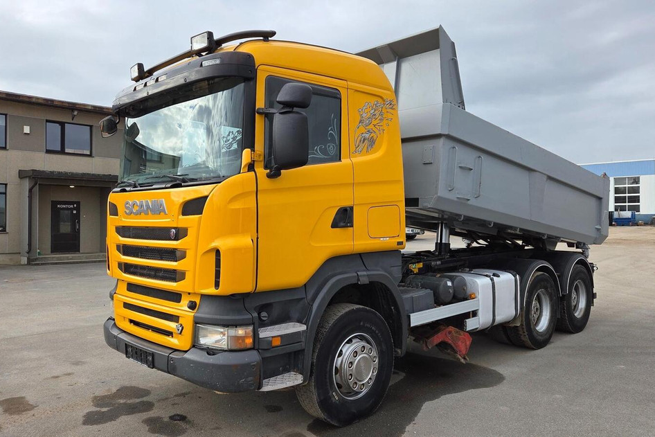 Scania R500, 2008, 15.6, 368 kW, diesel, rear-wheel drive
