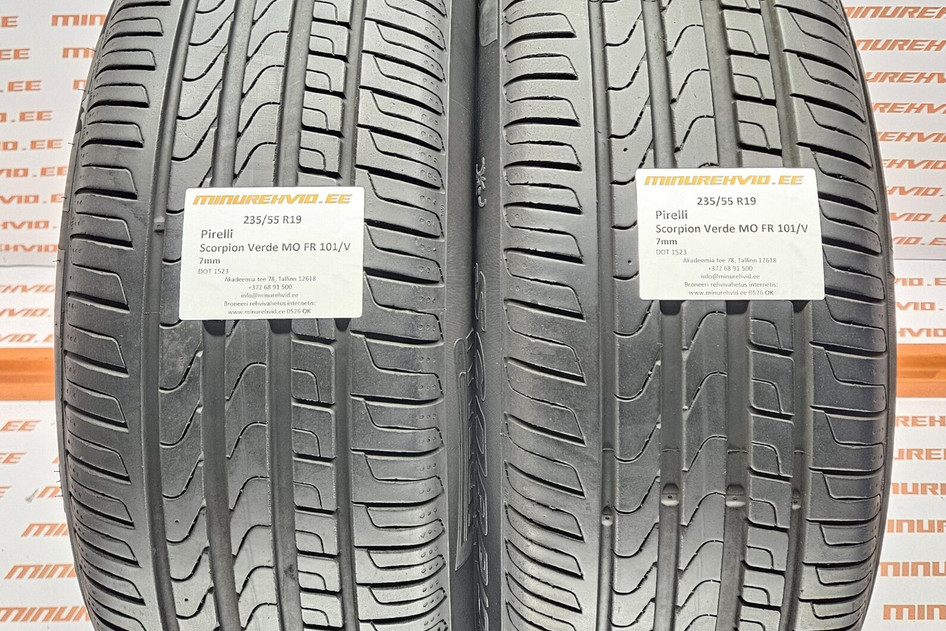 Подержанный летняя шина 235/55R19 Pirelli Scorpion Verde MO FR 101/V