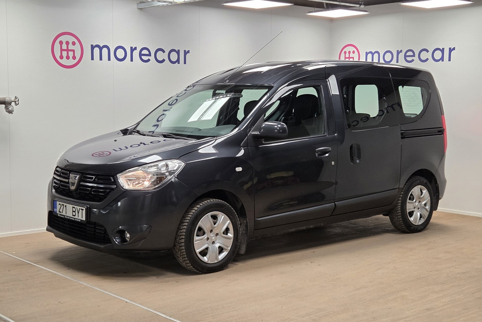 Dacia Dokker, 2019, 1.6, 80 kW, bensiin+lpg, manuaal, esivedu