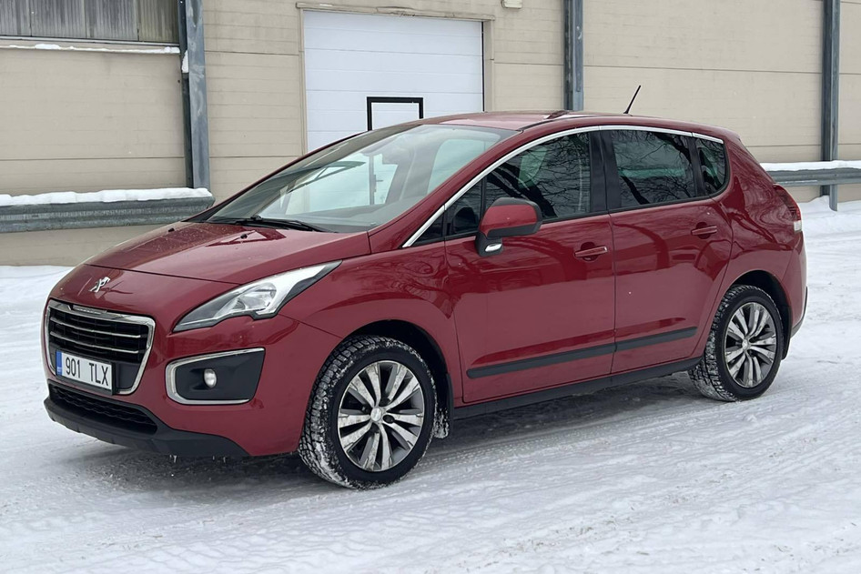 Peugeot 3008, 2016, 1.6, 88 kW, дизель, механическая, передний привод