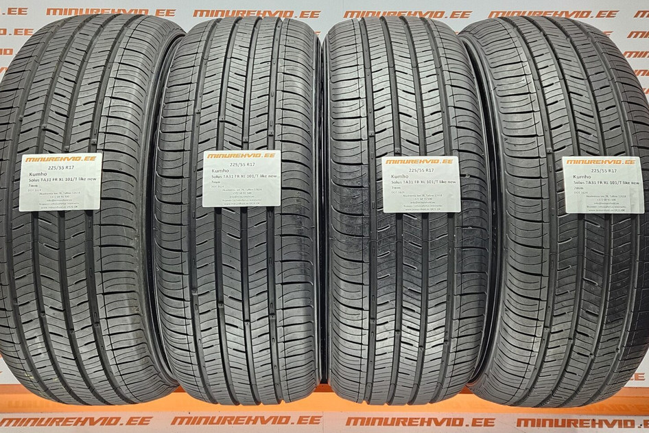 Kasutatud suverehv 225/55R17 Kumho Solus TA31 FR XL 101/T like new