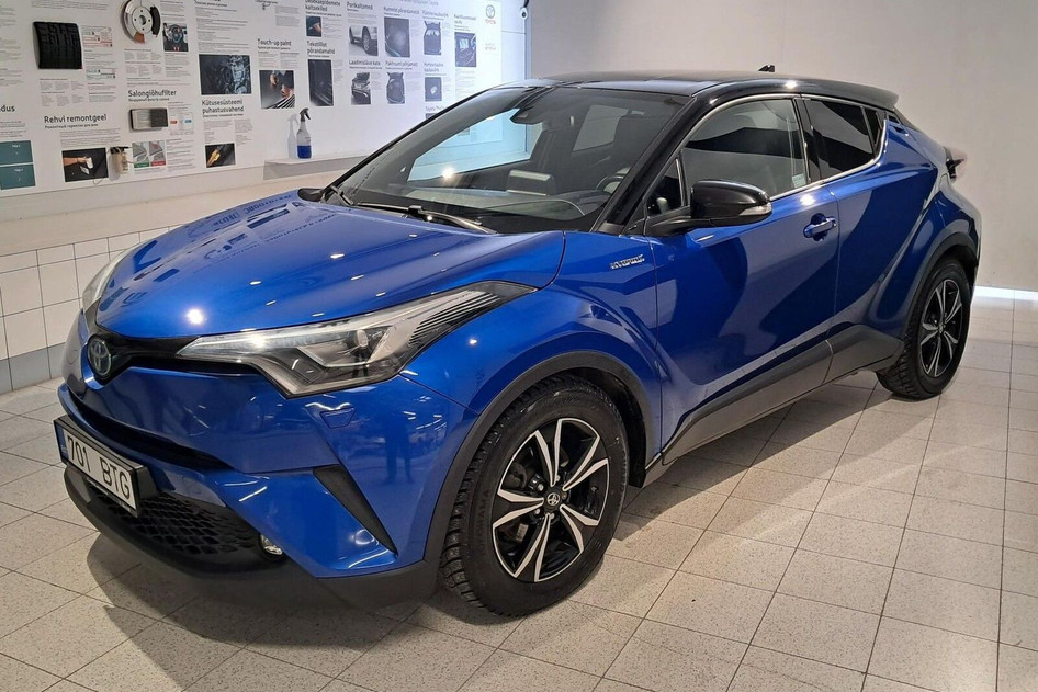 Toyota C-HR, 2017, 1.8, 72 kW, hübriid (bensiin/elekter), automaat, esivedu