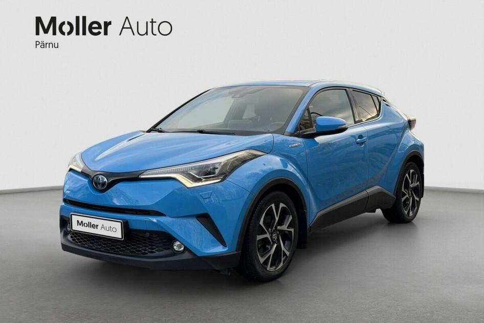 Toyota C-HR, 2019, 1.8, 72 kW, hübriid (bensiin/elekter), automaat, esivedu