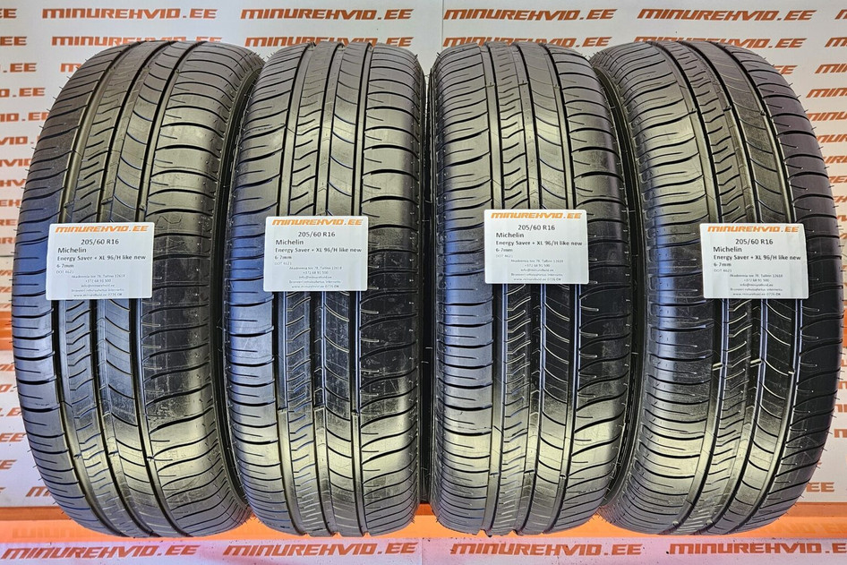 Подержанный летняя шина 205/60R16 Michelin Energy Saver + XL 96/H like new