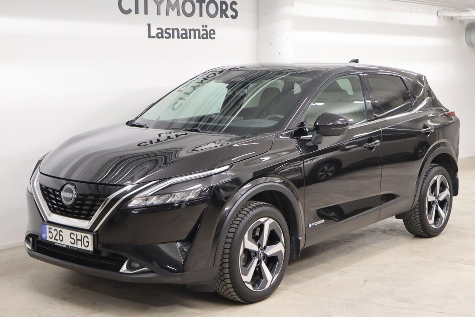 Nissan Qashqai, 2023, 1.5, 116 kW, hübriid (bensiin/elekter), esivedu