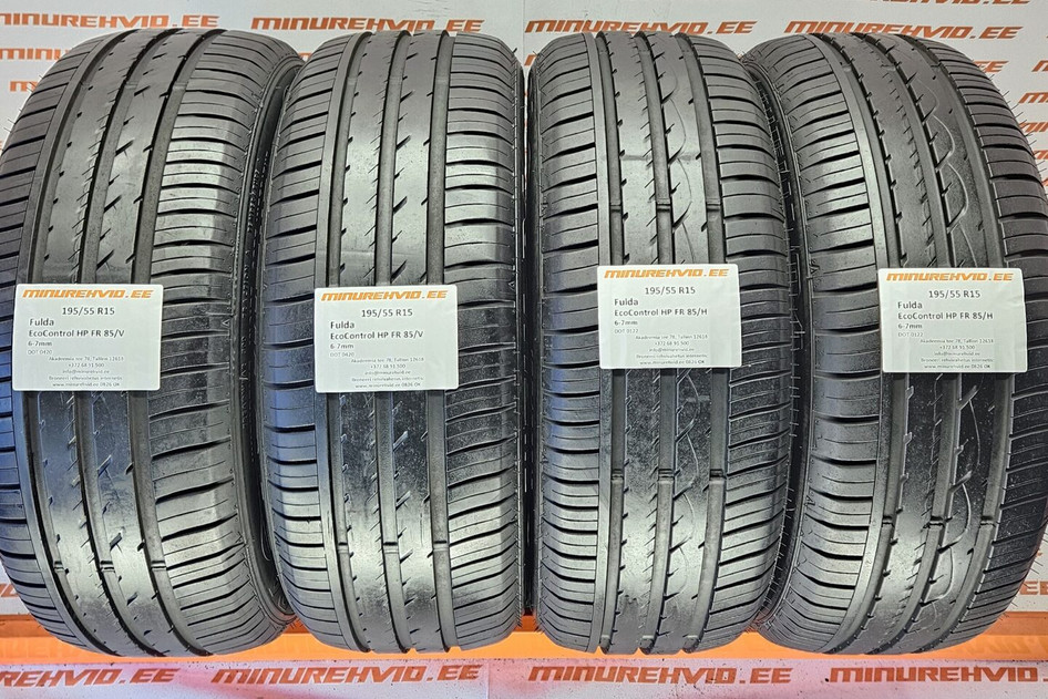 Kasutatud suverehv 195/55R15 Fulda EcoControl HP FR 85/V