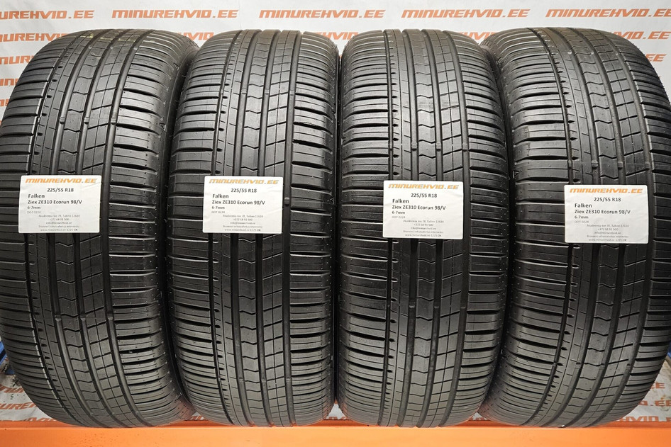 Used summer tire 225/55R18 Falken Ziex ZE310 Ecorun 98/V