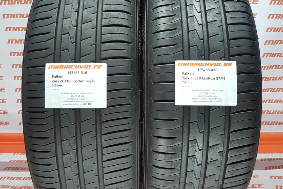 Kasutatud suverehv 195/55R16 Falken Ziex ZE310 EcoRun 87/H