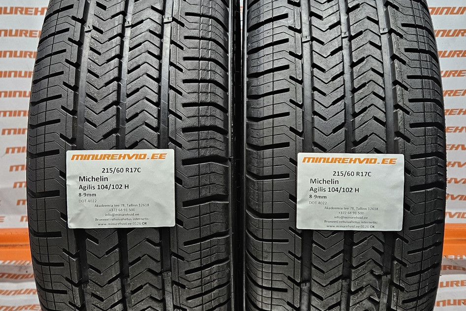 Подержанный летняя шина 215/60R17 Michelin Agilis 104/102 H 4022