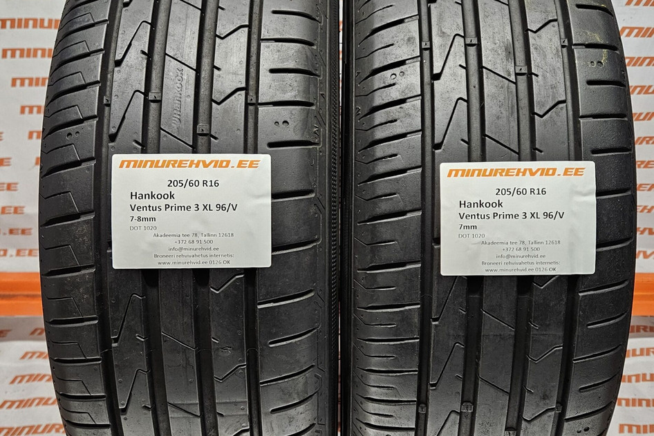 Used summer tire 205/60R16 Hankook Ventus Prime 3 XL 96/V