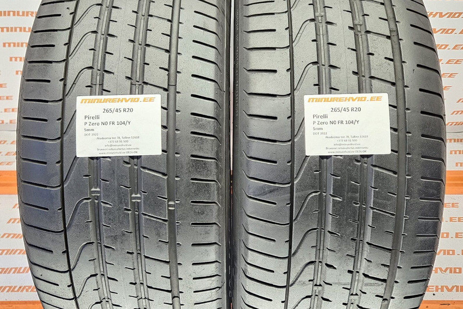 Kasutatud suverehv 265/45R20 Pirelli P Zero N0 FR 104/Y 3922