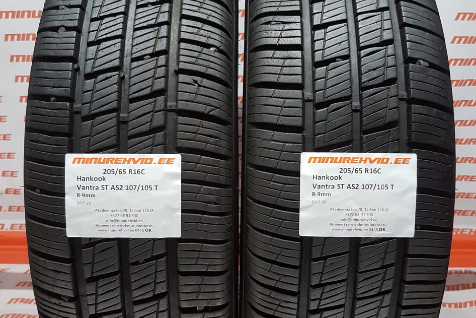 Kasutatud suverehv 205/65R16 Hankook Vantra ST AS2 107/105 T