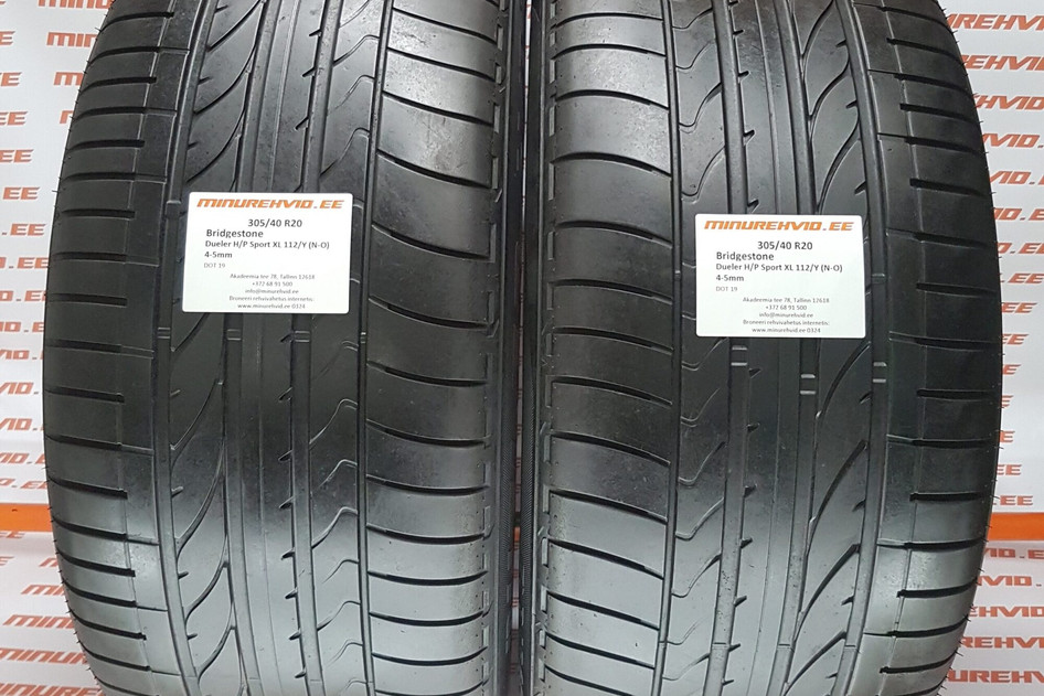 Kasutatud suverehv 305/40R20 Bridgestone Dueler H/P Sport XL 112/Y (N-O)