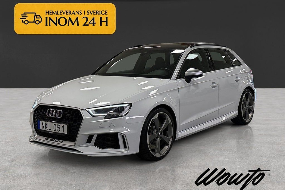 Audi RS3, 2018, 2.5, 349 kW, bensiin, automaat, nelikvedu