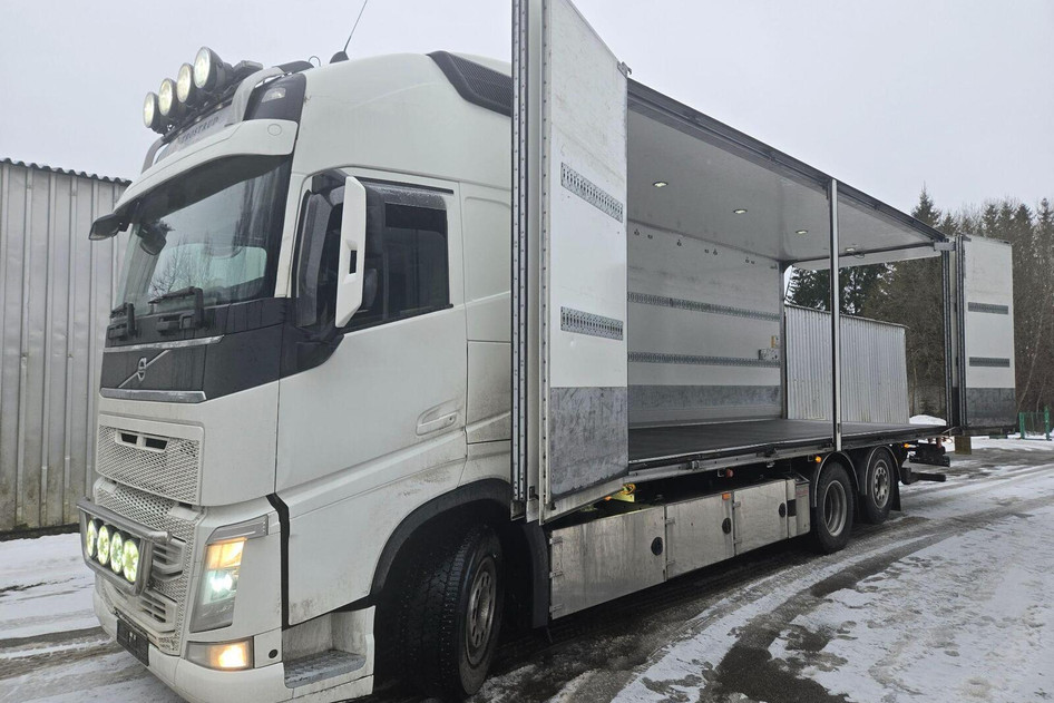 Volvo FH500 6X2 SIDEOPENING EKERI, 2017, 375 kW, dīzelis, automātiskā