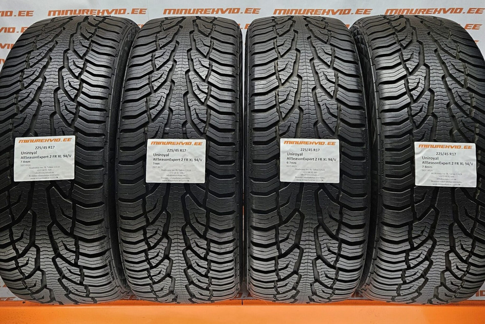 Used studless winter tire 225/45R17 Uniroyal AllSeasonExpert 2 FR XL 94/V