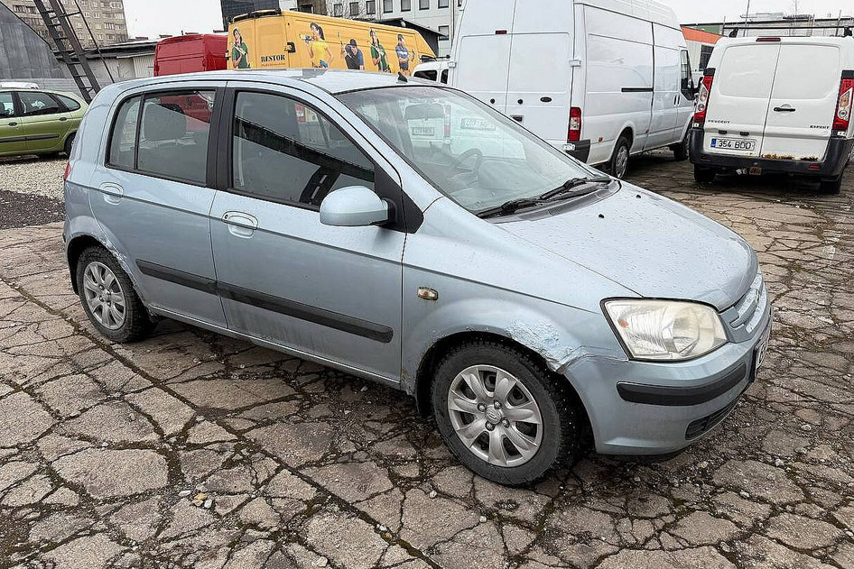 Hyundai Getz, 2005, 1.3, 63 kW, benzīns, manuālā, priekšējā piedziņa