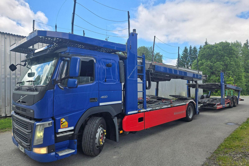 Volvo FM460 KÄSSBOHRER + TRAILER, 2017, 12.8, 345 kW, diesel, automatic, rear-wheel drive