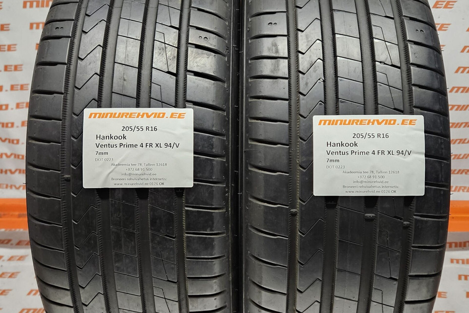 Used summer tire 205/55R16 Hankook Ventus Prime 4 FR XL 94/V