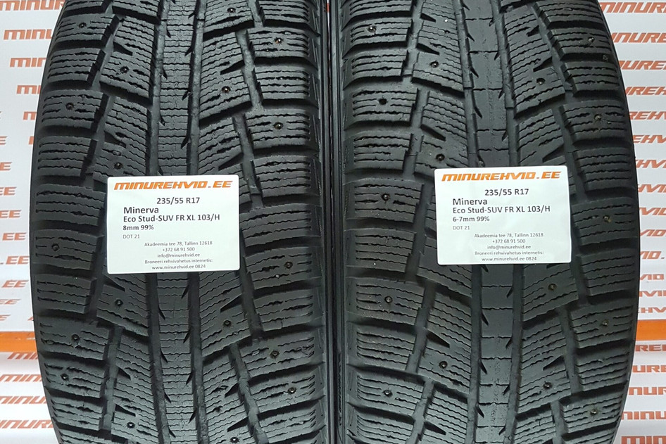 Used studded tire 235/55R17 Minerva Eco Stud-SUV FR XL 103/H