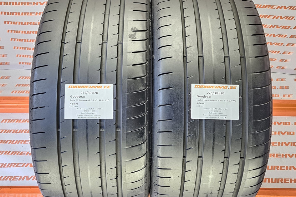 Used summer tire 275/30R20 GoodYear Eagle F1 Asymmetric 5 RSC * FR XL 97/Y
