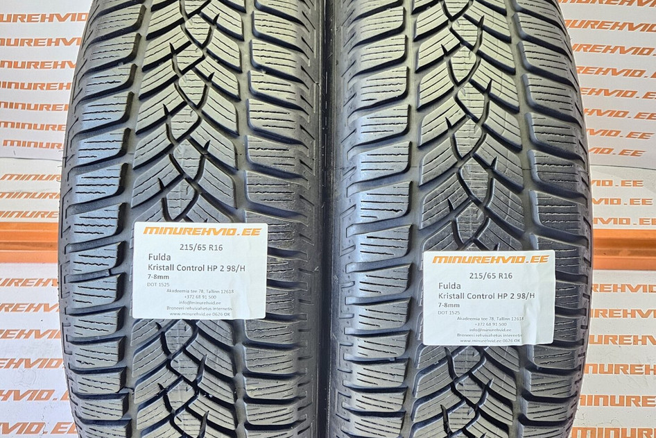 Kasutatud lamellrehv 215/65R16 Fulda Kristall Control HP 2 98/H