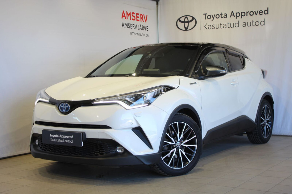 Toyota C-HR, 2017, 1.8, 72 kW, hübriid (bensiin/elekter), automaat, esivedu